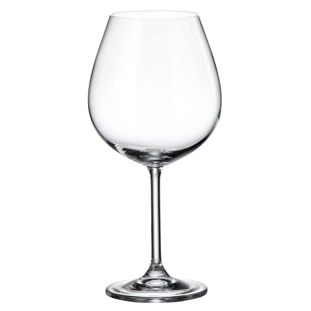 Pahare pentru vin din sticla Bohemia de 650ml