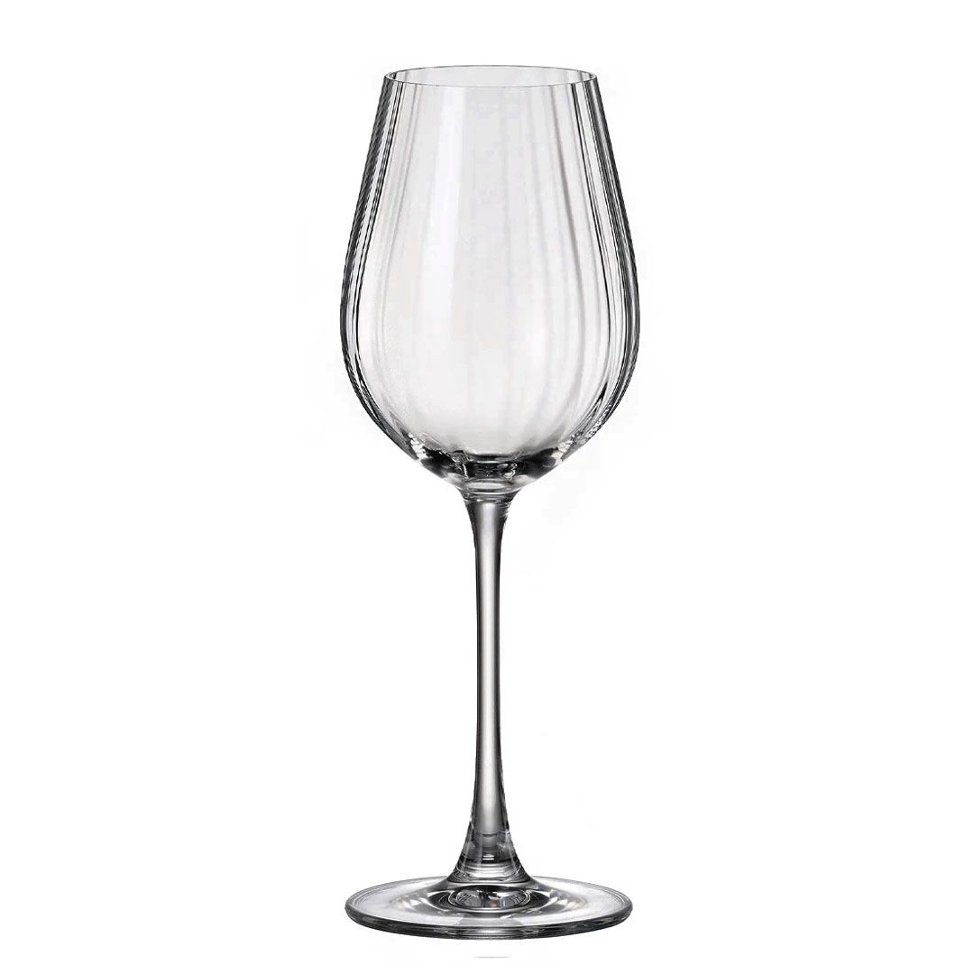 Pahare pentru vin din sticla Bohemia de 400ml