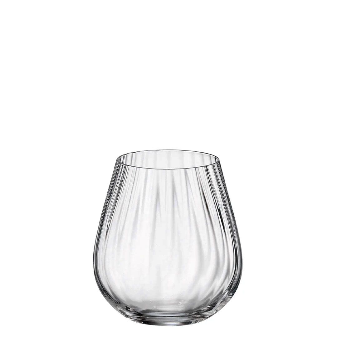 Pahar pentru apa, suc sau whisky din sticla Bohemia