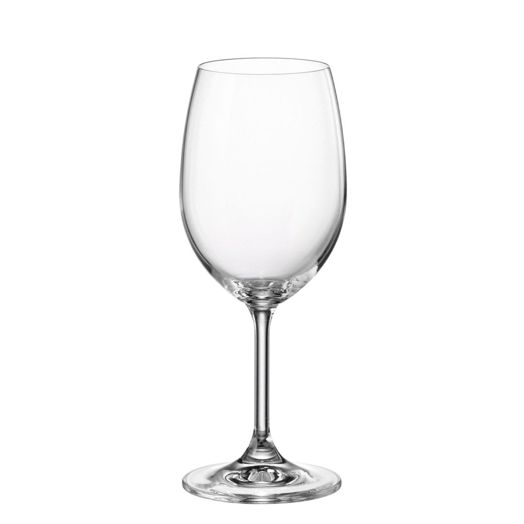 Pahare pentru vin din sticla Bohemia de 350ml