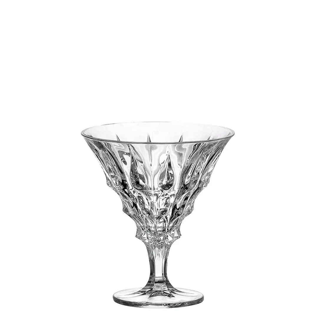 Set 6 cupe pentru inghetata din cristal 310ml