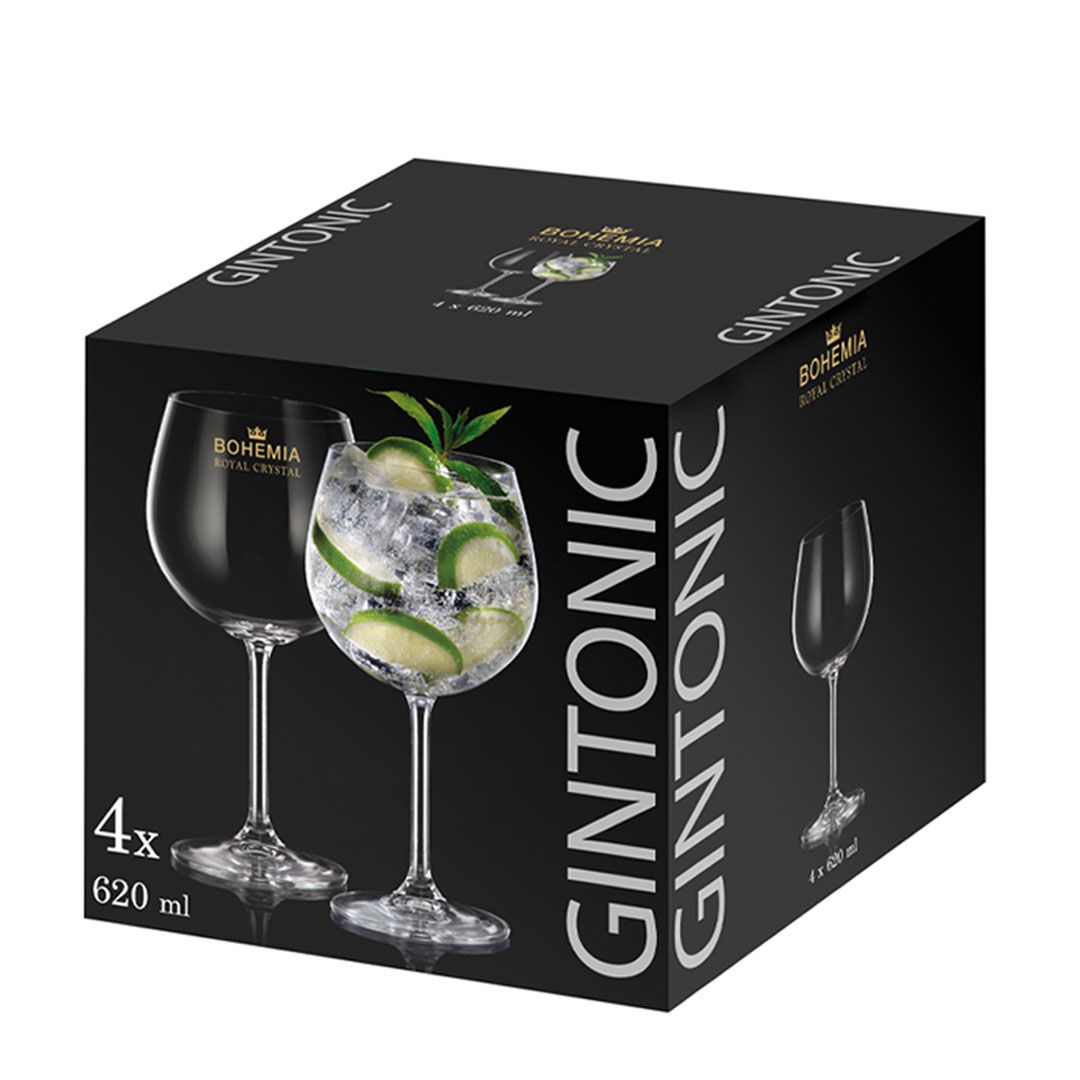 Pahare pentru cocktail  din sticlă Bohemia de 620ml