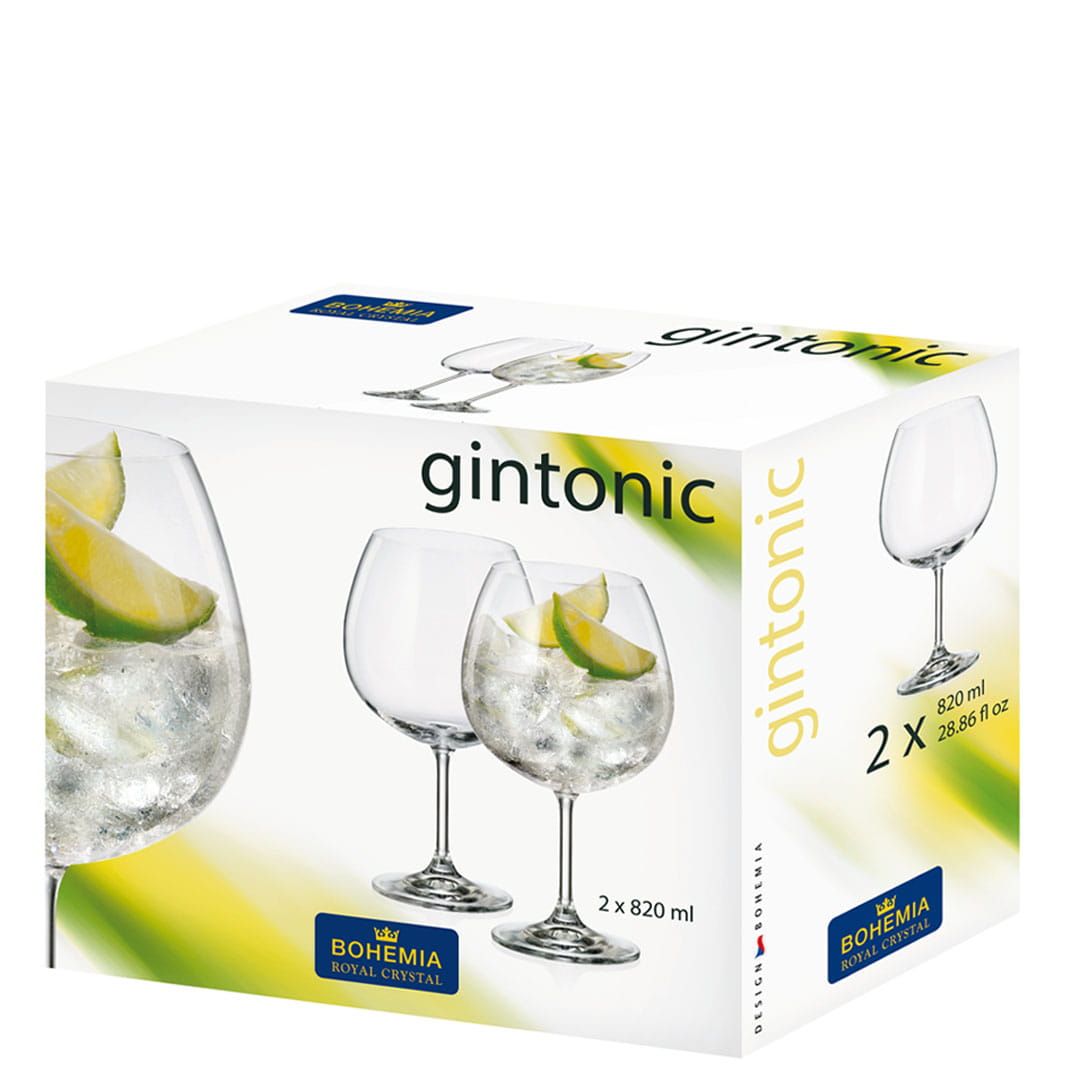 Pahare pentru cocktail  din sticlă Bohemia de 820ml