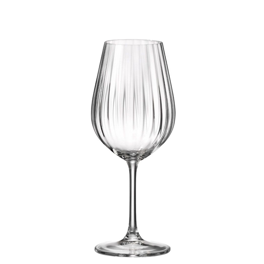 Pahare pentru vin din sticla Bohemia de 400ml