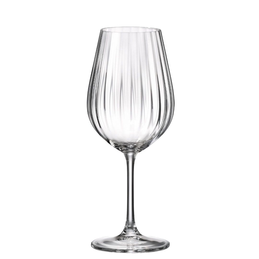 Pahare pentru vin din sticla Bohemia de 520ml