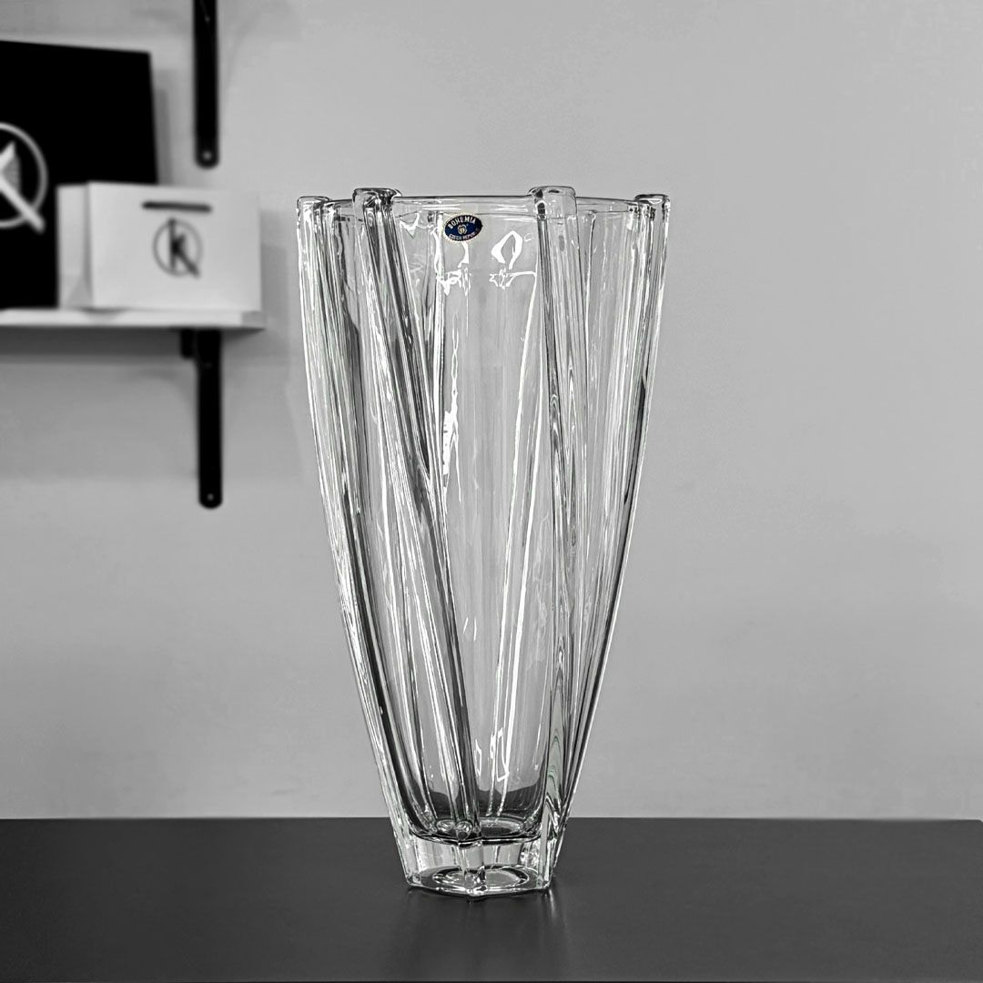 Vaza pentru flori din cristal Bohemia