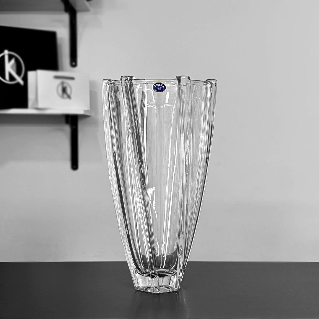 Vaza pentru flori din cristal Bohemia