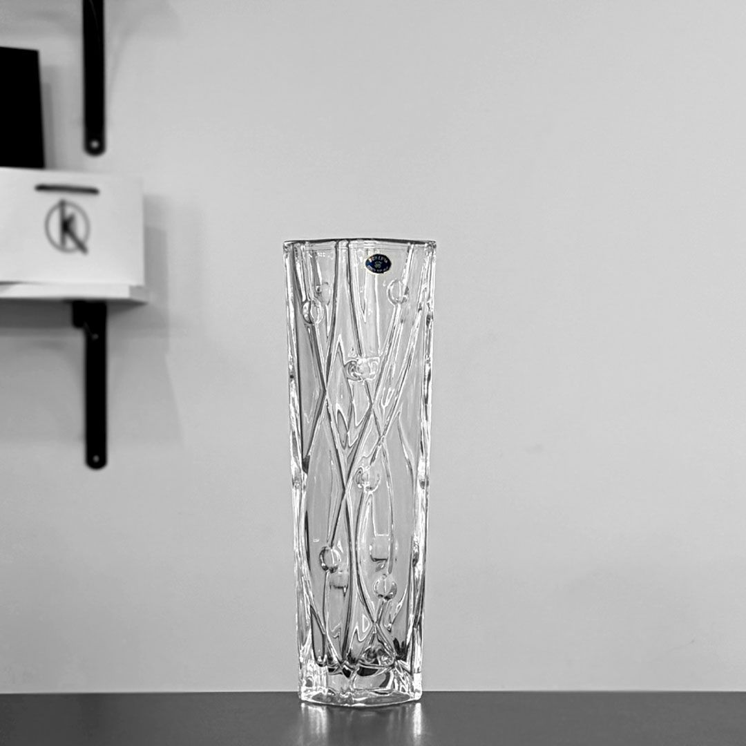 Vaza pentru flori din cristal Bohemia