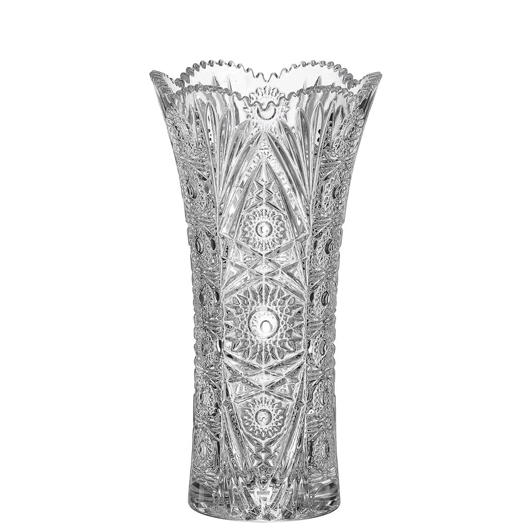 Vaza pentru flori din cristal Bohemia